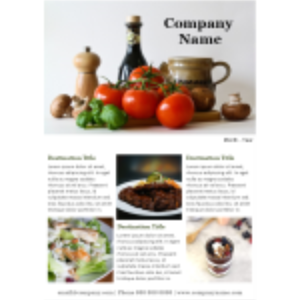 Culinary Magazine Newsletter thumb